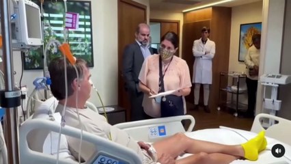 Bolsonaro es notificado del proceso por golpismo en el hospital