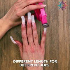 Matching nail lengths to careers 💅💼