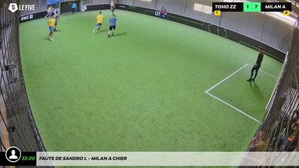Faute de Sandro L - Milan A Chier