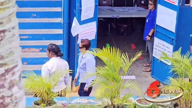 KAMLA PERSAD-BISSESSAR VOTES IN SIPARIA, NOTES HIGHER TURNOUT AND REPORTS OF IRREGULARITIES