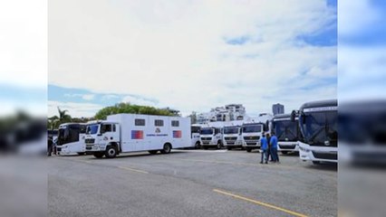 58 nuevos vehículos reforzarán traslado de indocumentados