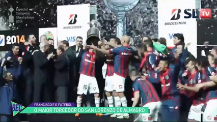 A relação do Papa Francisco com o futebol