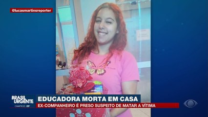 Educadora morta em casa: ex-marido preso