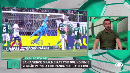 Palmeiras perde para o Bahia e Edu Dracena diz que resultado foi inesperado