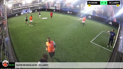 Faute de Nicolas W - Fc Larny