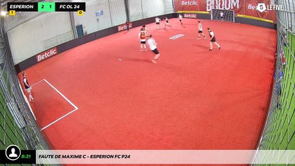Faute de Maxime C - Esperion Fc P24