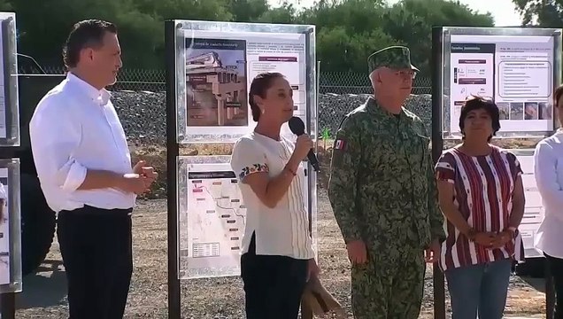 Claudia Sheinbaum presente en el inicio de la construcción del tren México a Querétaro