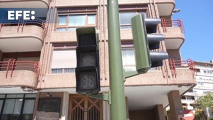 Imágenes de Santander durante el apagón