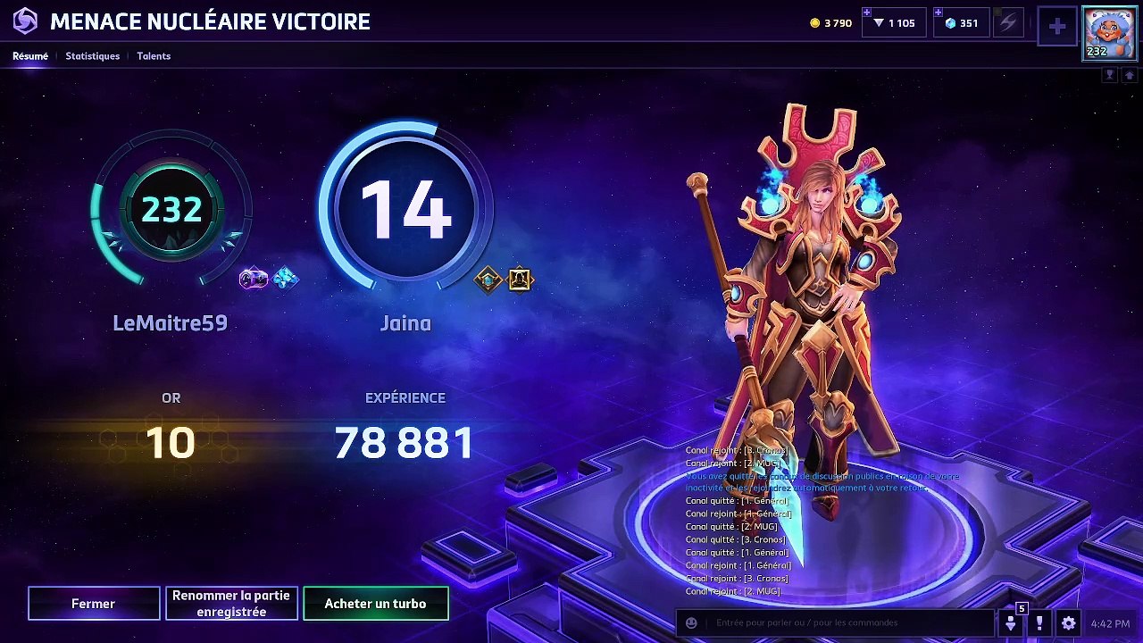 [HOTS] Jaina la reine de glace