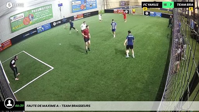 Faute de Maxime A - Team Brasseurs