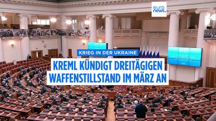 Endlich Waffenruhe? Russland verkündet dreitägige Feuerpause in der Ukraine im Mai