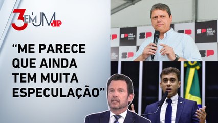 Segré analisa possível cenário com Tarcísio candidato à Presidência e Nikolas ao governo de MG