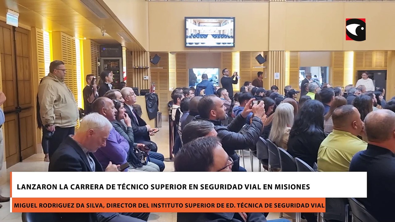 Lanzaron la carrera de Técnico Superior en Seguridad Vial en Misiones