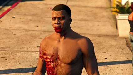 Franklin Become A Most Dangerous Zombie In GTA 5