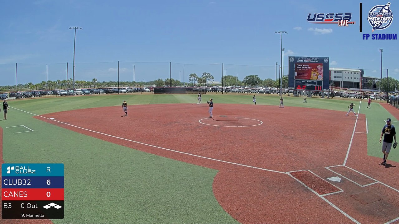 Canes Florida 11U VS Club321 11u 2030 - Sat, Apr 26, 2025 11:55 AM to Sat, 1:40 PM