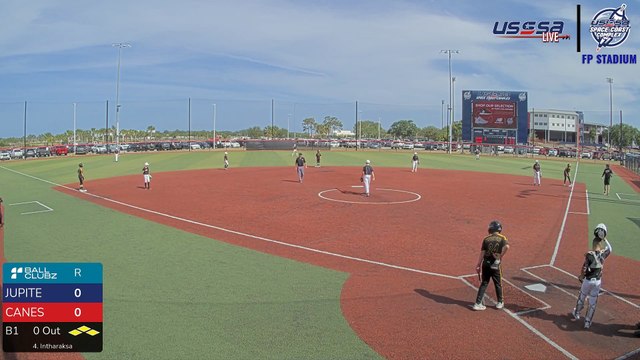 Canes Florida 11U VS Jupiter Hammerheads Black 11U - Sat, Apr 26, 2025 4:03 PM to Sat, 5:41 PM