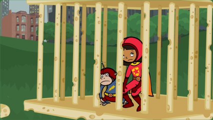 Wordgirl Power Words Story The Cage of Cheese