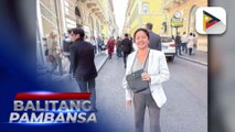 FL Liza Marcos, ibinida ang bag na gawang Marikina habang nasa Roma