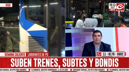 Semana caliente: ¿Miércoles paro de colectivos?