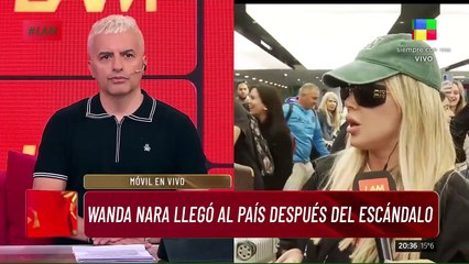 Wanda Nara en LAM