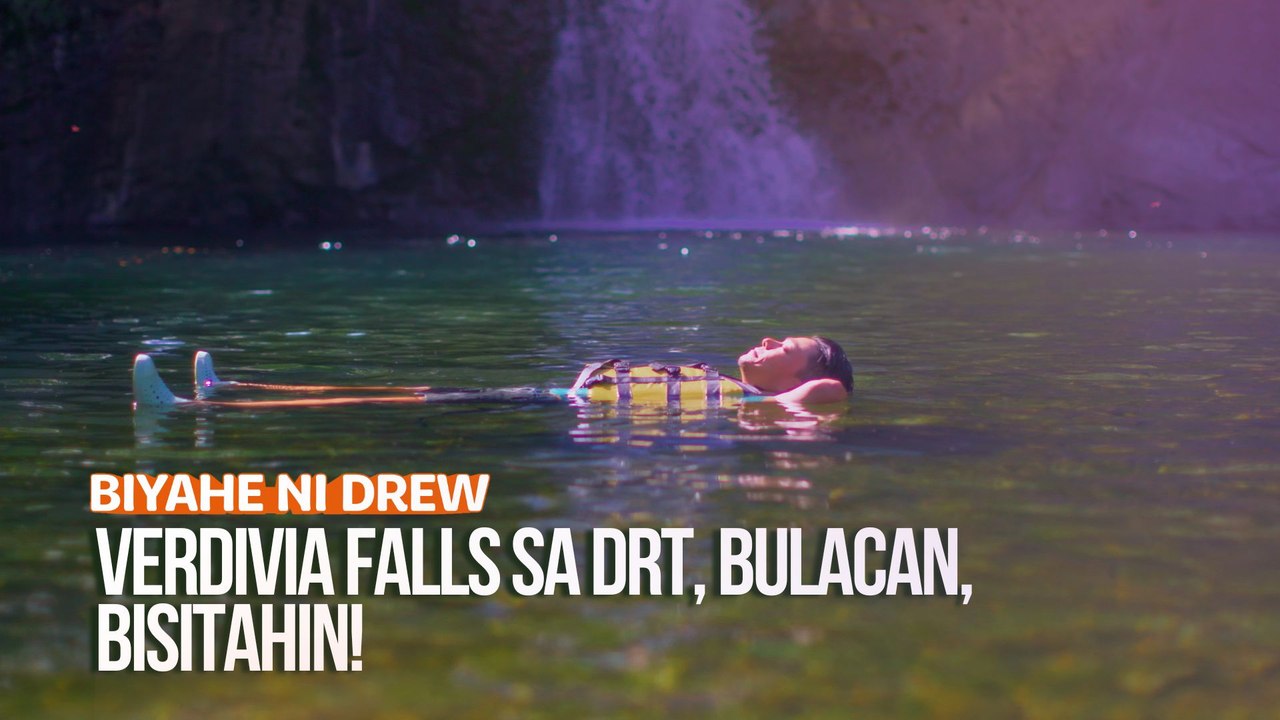 Verdivia Falls sa DRT, Bulacan, bisitahin! | Biyahe ni Drew