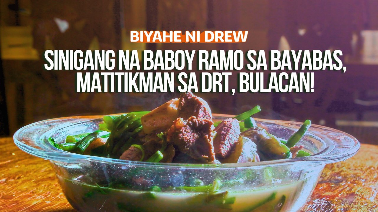 Sinigang na baboy ramo sa bayabas, matitikman sa DRT, Bulacan! | Biyahe ni Drew
