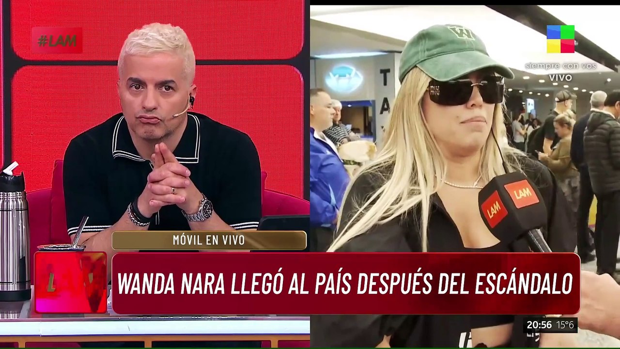 💥 WANDA NARA EN EXCLUSIVA TRAS EL ESCÁNDALO: "Me toca contener a mis hijas"