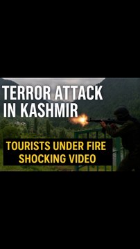 Terrorist Attack on Tourists in Pahalgam | Shocking Footage Goes Viral!