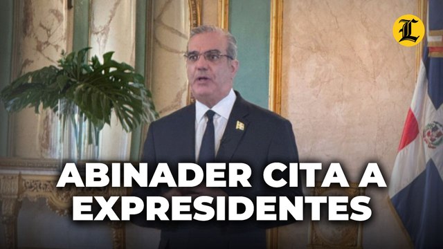 Abinader invita a expresidentes a dialogar sobre crisis de Haití