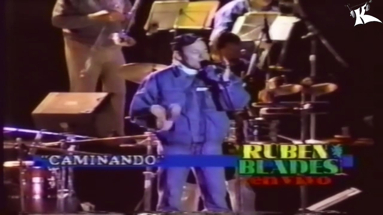 (Rubén Blades) Caminando -Concierto en Chile año 1992