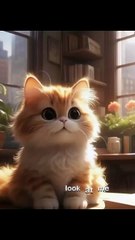 Cute cat says sorry to mummy👩