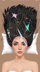 "Relaxing Hair Fixing ASMR | Satisfying Scalp Sounds & Barber Tapping"