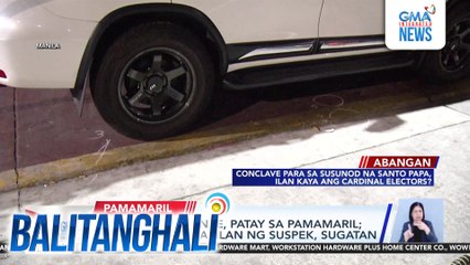 Party-list nominee, patay sa pamamaril; pulis na nakabarilan ng suspek, sugatan | Balitanghali