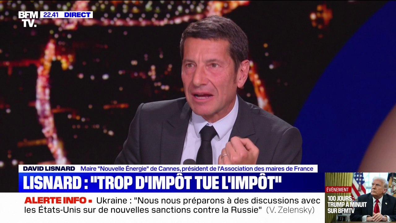 Augmentation des impôts: "Aujourd'hui, on a une fiscalité qui détériore le service public", affirme David Lisnard (président de l'Association des maires de France)