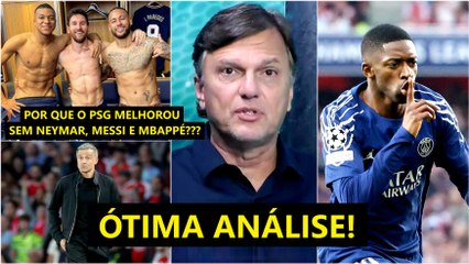 "Esse PSG TÁ MOSTRANDO que, sem o Neymar, Mbappé e Messi, é..." Mauro Cezar ELOGIA 1 a 0 no Arsenal!