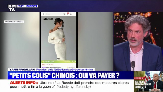 Taxe sur les petits colis chinois: Shein, c'est ce qu'on peut faire de pire en termes de technologie, et d'exploitation , affirme Yann Rivoallan (président de la fédération du prêt-à-porter féminin)