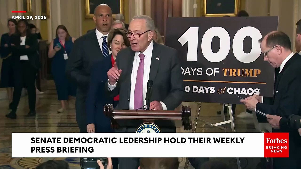 'They Can't Hide': Chuck Schumer Says GOP Recon...