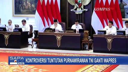 Tuntutan Purnawirawan TNI 'Makzulkan' Gibran, Komarudin Watubun Minta Prabowo Kaji Mendalam