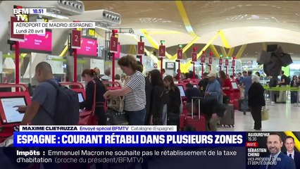 Electricité - Après le chaos hier en Espagne et au Portugal, la situation redevient normale ce matin où 90% l'alimentation est de retour