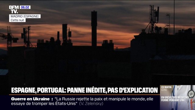 Ce que l'on sait sur la panne d'électricité géante en Espagne et au Portugal