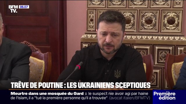 Cessez-le feu de trois jours annoncé par la Russie: les Ukrainiens sceptiques