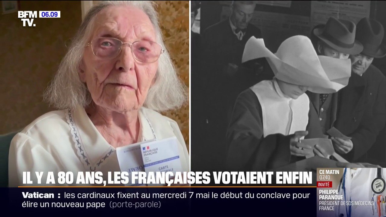 Le 29 avril 1945, il y a 80 ans, les femmes vot...
