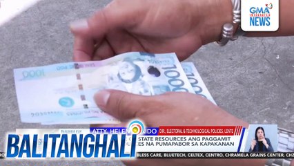 Ano naman ang maituturing na abuse state of resources at sino ang dapat na nagbabantay nito lalo doon sa mga incumbent officials na tumatakbo? | Balitanghali