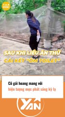 cô gái hoang mang hiện tượng mực phát sáng