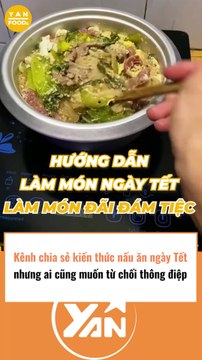 Kênh chia sẻ nấu ăn Tết nhưng ai cũng từ chối tiếp thu