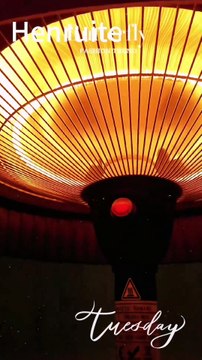 Fast Heating Halogen Infrared Heater Portable Patio Heater 1500 Watt Infrared Outdoor Heater