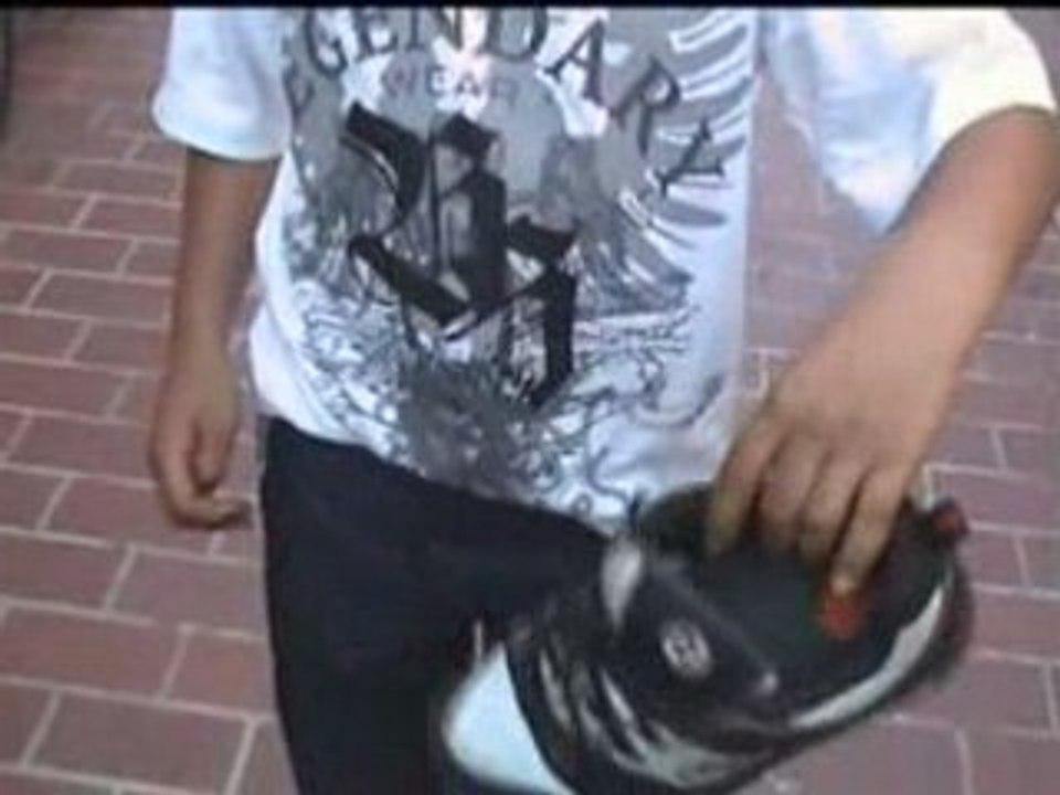 Mes chaussures à roulettes