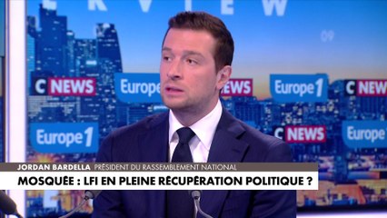 Jordan Bardella : «J’ai le sentiment que la gauche a les larmes à géométrie variable»