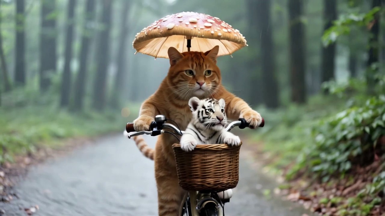 Kitten's Loving Rescue: Nurturing a Lost White Tiger Cub with Yummy Treats