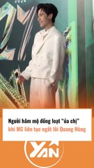 CĐM thắc mắc khi MC liên tục ngắt lời Quang Hùng